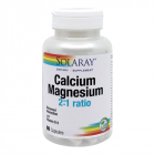 Calcium Magnesium with Vitamin D SECOM Solaray 90 capsule TIP PRODUS S