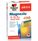 Magneziu plus B1 B6 B12 si Acid folic DoppelHerz 30 tablete TIP PRODUS