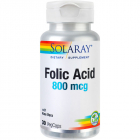 Acid Folic 800 mcg SECOM Solaray 30 capsule Ambalaj 30 capsule TIP PRO