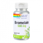 Bromelain SECOM Solaray 30 capsule Concentratie 500 mg