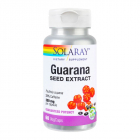 Guarana SECOM Solaray 60 capsule Concentratie 300 mg
