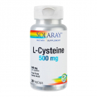 L Cysteine SECOM Solaray 30 capsule Concentratie 500 mg