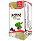 Lecitina 1200 mg Helcor 30 capsule Concentratie 1200 mg