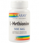 L Methionine SECOM Solaray 30 capsule Concentratie 500 mg