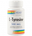 L Tyrosine SECOM Solaray 50 capsule Concentratie 500 mg