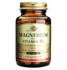 Magnesium B6 Magneziu cu vitamina B6 Solgar 100 tablete Concentratie 1