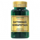 Nattokinaza Serrapeptaza Cosmopharm Premium 30 capsule Concentratie 18