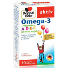 Omega 3 pentru copii plus Vitamine DoppelHerz 30 capsule Concentratie 