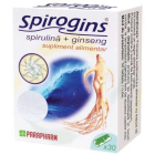 Spirogins Parapharm 30 capsule Concentratie 350 mg