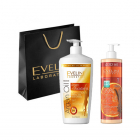 Set Eveline Cosmetics Lotiune de corp bioArgan Gel pentru fata si corp