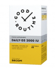 Daily D3 2000IU Good Routine 60 capsule moi Secom Concentratie 60 caps