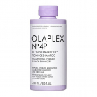 Sampon nuantator pentru par blond vopsit sau decolorat Olaplex No 4P B