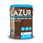 Grund protectie pentru lemn Azur pe baza de apa incolor 4 L