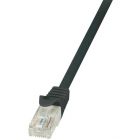 Cablu U UTP EconLine Patchcord Cat 6 5m Negru