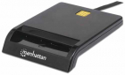 Cititor de carduri smart Manhattan 102049 USB 2 0 negru