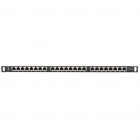 Patch Panel 19 inch 24 porturi Black