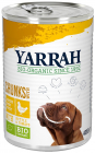 Hrana umeda bio pentru caini bucati de pui in sos 405g Yarrah