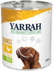 Hrana umeda bio pentru caini bucati de pui in sos 820g Yarrah