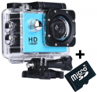 Camera Sport iUni Dare 50i HD 1080P 12M Waterproof Albastru Card Micro