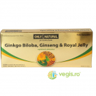 ON Ginkgo Biloba Ginseng Royal Jelly 10fiole 10ml 1000 200 300mg