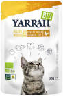 Hrana umeda bio pentru pisici file de pui in sos 85g Yarrah