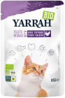 Hrana umeda bio pentru pisici file cu carne de curcan in sos 85g Yarra