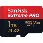 Card Extreme PRO R200 W140 microSDXC 1TB UHS I U3 A2 Clasa 10 cu adapt