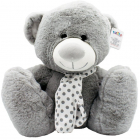 Plush toy Silver collection Gray teddy bear 25 cm