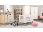 Mobilier camera copii si bebelusi Sofie alb natur
