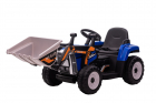 Tractor electric 12V cu telecomanda si cupa Nichiduta Farm Track Blue