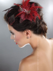 Palarie Hair clip model 8 Rosu