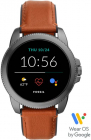 SmartWatch Fossil Gen 5E Brown Leather Grey