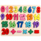 Puzzle Numere de la 1 la 20