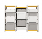 Dulap modular pentru depozitare jucarii Nichiduta 11 Storage Box Yello