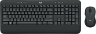 Kit periferice Logitech MK545 Advanced Wireless Combo Black