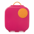 Caserola compartimentata Mini Lunchbox b box roz cu portocaliu