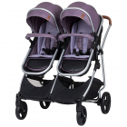 Carucior gemeni Chipolino Duo Smart 2 in 1 Lilac