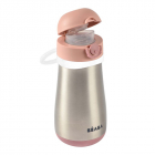 Sticla inox Beaba 350 ml Old Pink