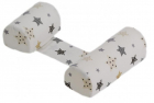 Perna anti rasucire si pozitionare bebelusi Cream and Grey Stars White