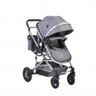 Carucior 2 in 1 transformabil Moni Ciara Grey