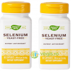 Pachet Selenium 200mcg 60cps 60cps Secom