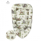 Cosulet bebelus pentru dormit Baby Cocoon 90x50 cm design calm forest 