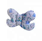 Perna bebelusi Butterfly Minky Teepee Blue