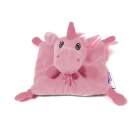 Jucarie termica de plus Kinecare Unicorn 15x15 cm roz