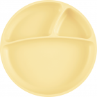 Farfurie compartimentata Minikoioi 100 premium silicone mellow yellow