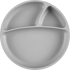 Farfurie compartimentata Minikoioi 100 premium silicone powder grey