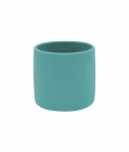 Pahar Minikoioi 100 premium silicone mini cup aqua green