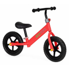 Bicicleta fara pedale cu roti din spuma Eva Ecotoys JM 763 Rosu