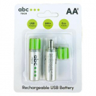 Baterie Reincarcabila Cu USB Tip AA R6