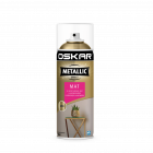 Vopsea spray Oskar Metallic Effect mat auriu 400 ml